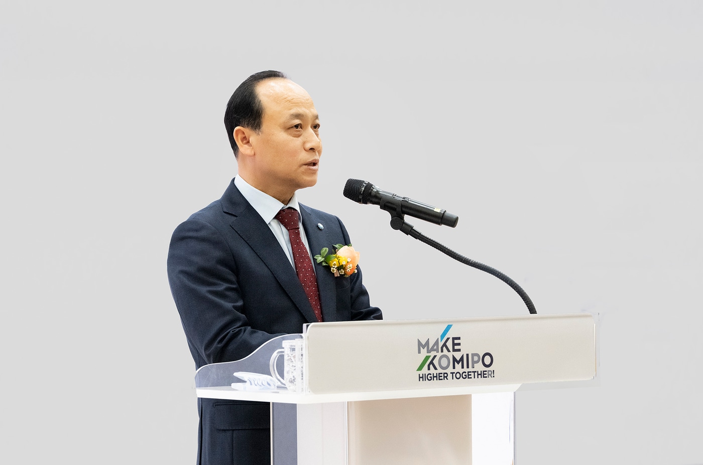 중부발전 이영조 사장이 2일 신년사를 낭독하고 있다. (사진제공=중부발전)