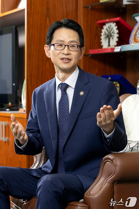 백승보 조달청장은 공공조달을 전략적으로 활용해서 우리 경제의 성장과 대도약을 지원하겠다고 밝혔다.(조달청 제공.재판매 및 DB금지)/뉴스1