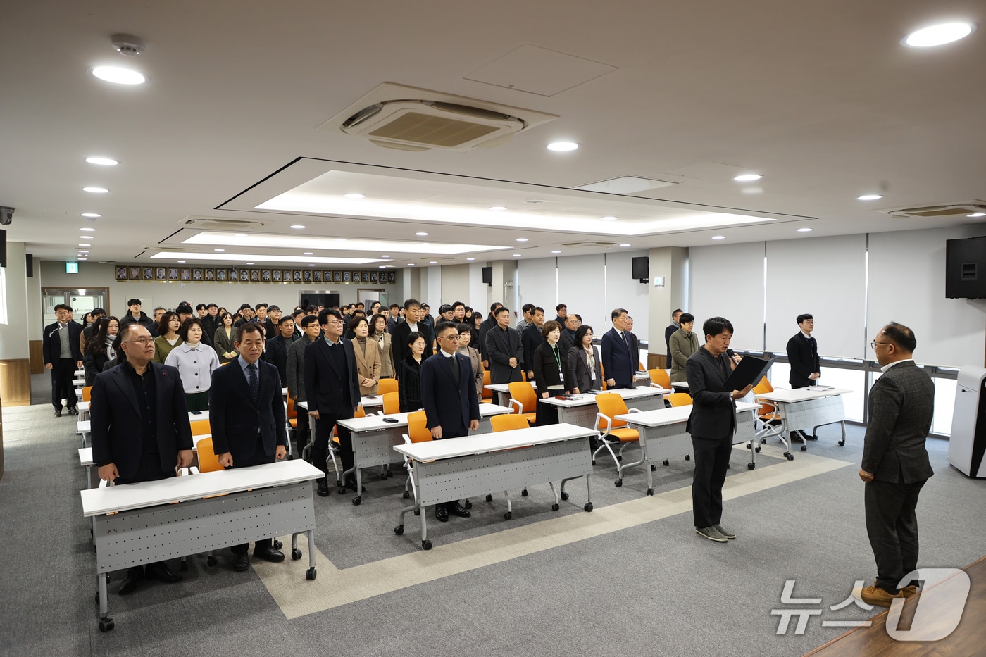 2일 열린 강원 양양군 2026년 시무식.(양양군 제공, 재판매 및 DB 금지) 2026.1.2/뉴스1