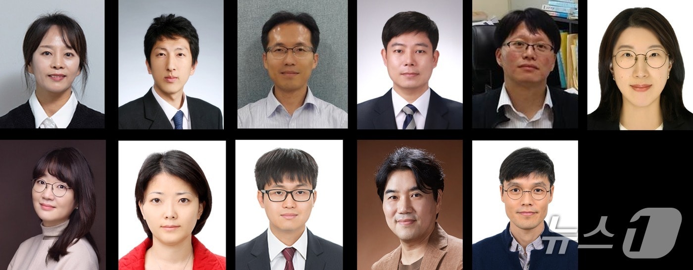 2025년 국가연구개발 우수성과 100선에 선정된 UST 교수진. 왼쪽 위부터 시계방향으로 김혜진·박준호·박동일·김영민·이상복·이유진·최승목·홍도관·이웅희·정주연 손미영 교수 /뉴스1