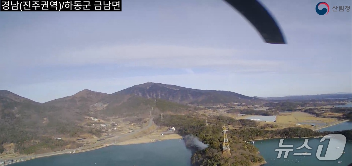 산불 현장(산림청 제공. 재판매 및 DB금지). 2026.1.20