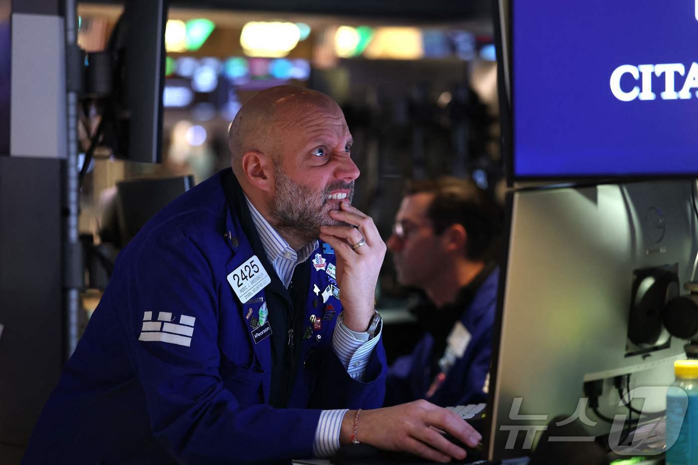 미증시 트레이더.  ⓒ AFP=뉴스1