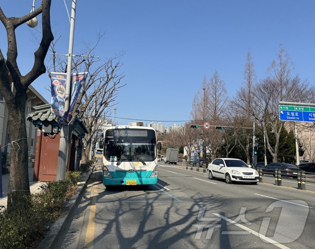 여수 시내버스. (여수시 제공. 재판매 및 DB금지) ⓒ News1