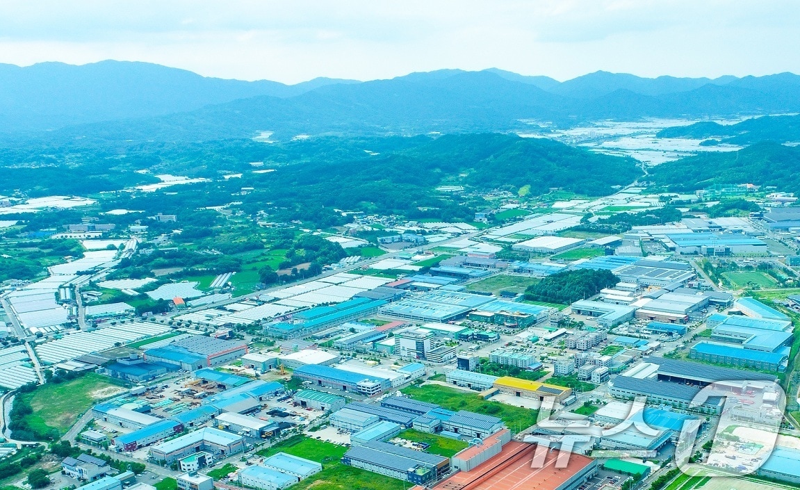 성주군 산단 전경 (성주군 제공)/ⓒ News1 정우용 기자