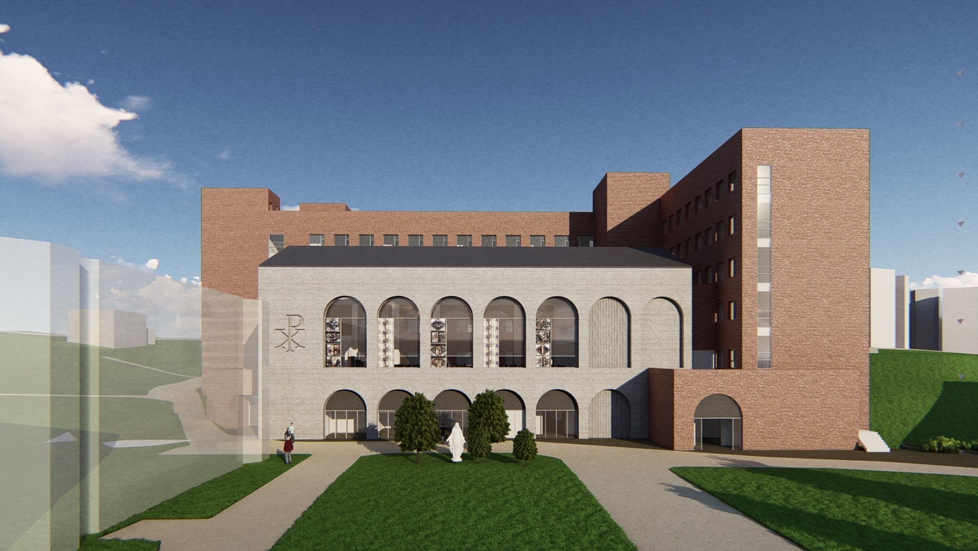 가톨릭대학교 대건관대성당동 투시도 (서울시 제공) )뉴스1 ⓒ News1