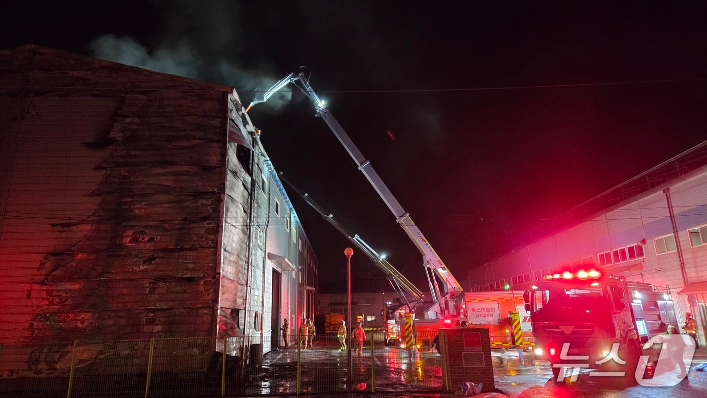 화재 현장 모습.(전북소방 제공. 재판매 및 DB 금지)