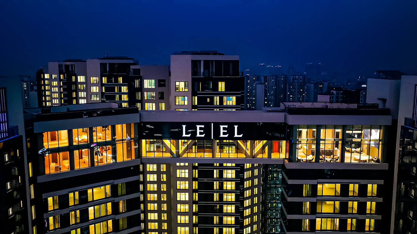 '잠실 르엘' 스카이브릿지 전경.(롯데건설 제공)/뉴스1 ⓒ News1 