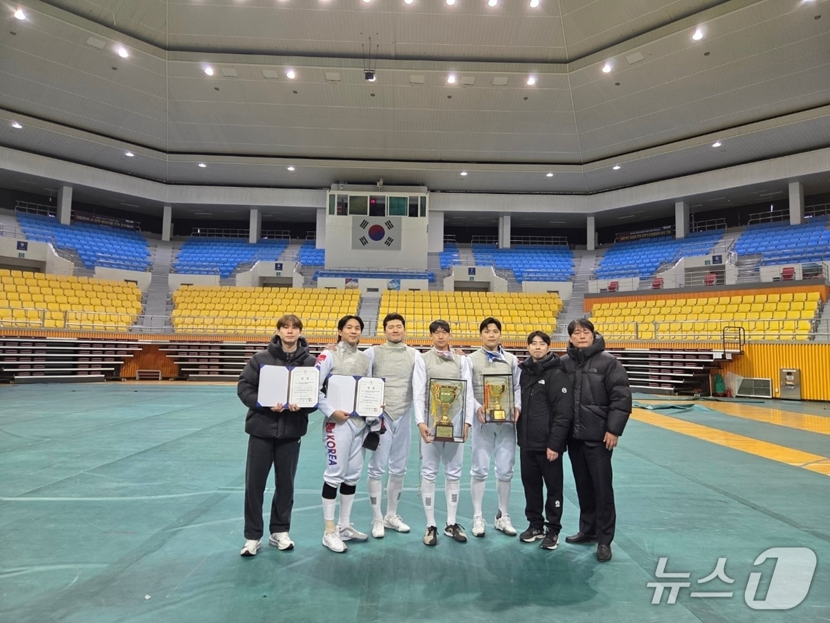 광주시청 펜싱팀.(광주시 제공)