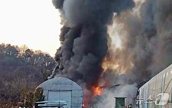 화재 현장. (경기도소방재난본부 제공. 재판매 및 DB 금지) 2026.1.23/뉴스1