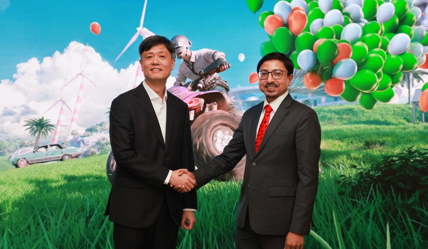 장병규 크래프톤 이사회 의장(왼쪽)이 고랑랄 다스 주한인도대사와 지난 23일 크래프톤 서울 본사에서 만났다. 크래프톤과 주한 인도 대사관은 이날 인도 기술 협력 및 투자 확대 방안을 논의했다.(크래프톤 제공. 재판매 및 DB금지)2026.1.26/뉴스1