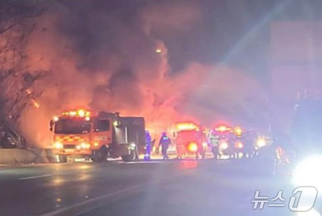 화재 현장. (경기도소방재난본부 제공. 재판매 및 DB 금지) 2026.1.26/뉴스1