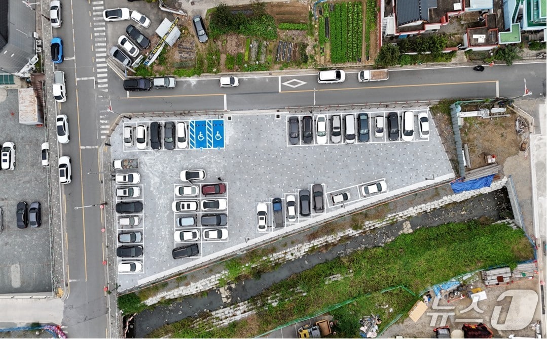 경남 창녕군이 올해 171면의 주차 공간을 추가 조성한다. 사진은 지난해 조성된 창녕읍 교리 공영주차장.(창녕군 제공. 재판매 및 DB금지)