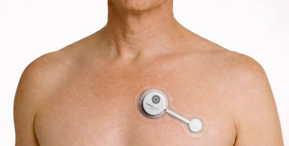 드림텍이 웨어러블 심전도(ECG) 모니터링 솔루션 '카디아솔로'의 차세대 제품 '카디아솔로 FLX' 개발을 완료했다. (드림텍 제공)