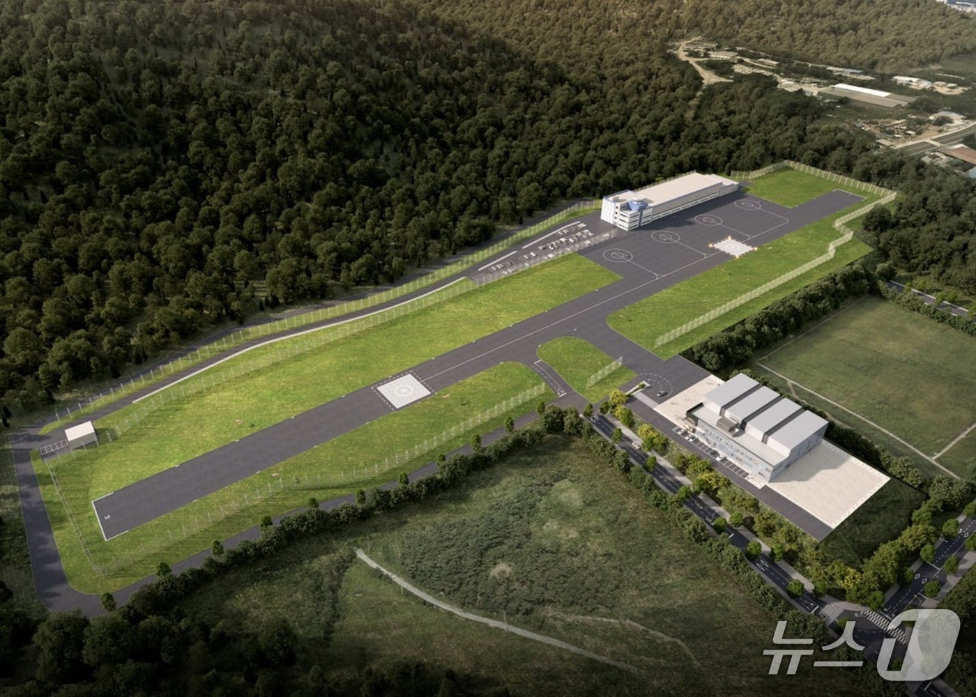 진주시 미래항공기체 실증센터 조감도(진주시 제공. 재판매 및 DB금지).