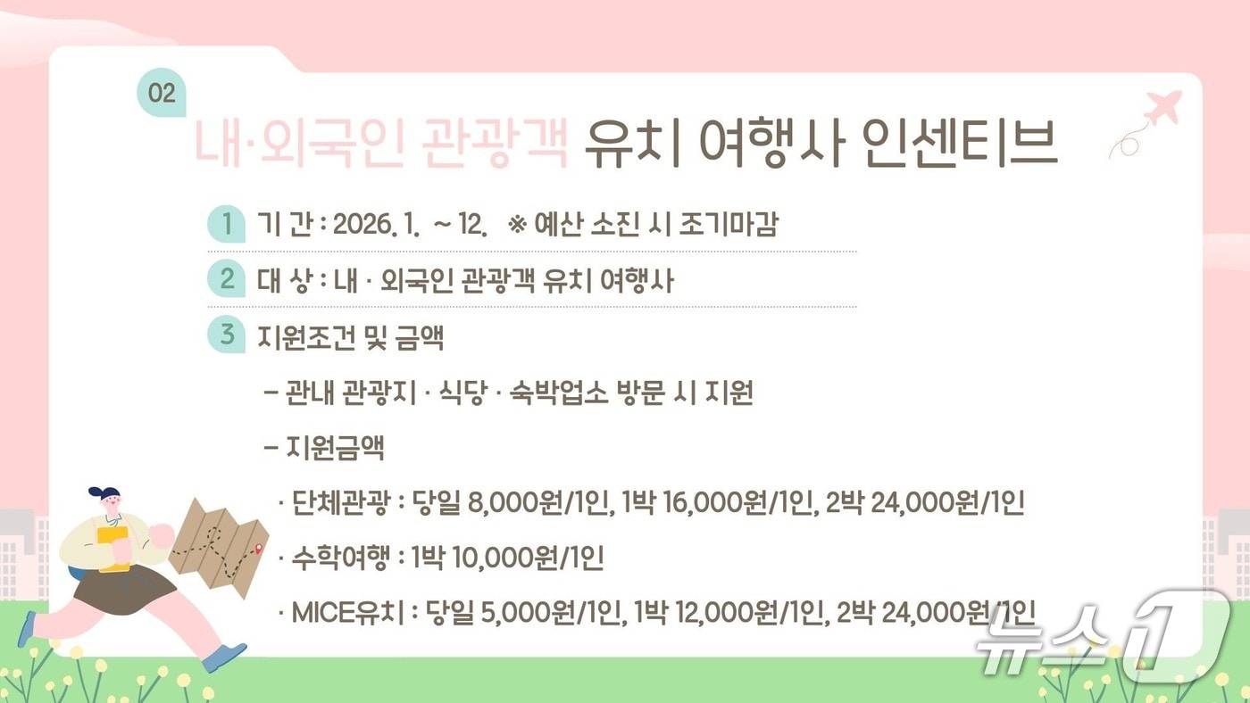 광양시, 내·외국인 관광객 유치 여행사 인센티브 지원 - 뉴스 썸네일 이미지