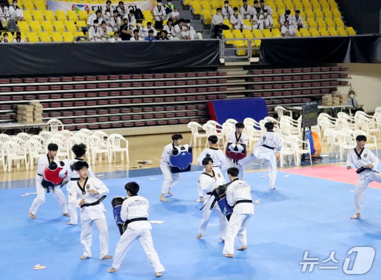 백석대 총장배 전국태권도대회.(백석대 제공. 재판매 및 DB금지)