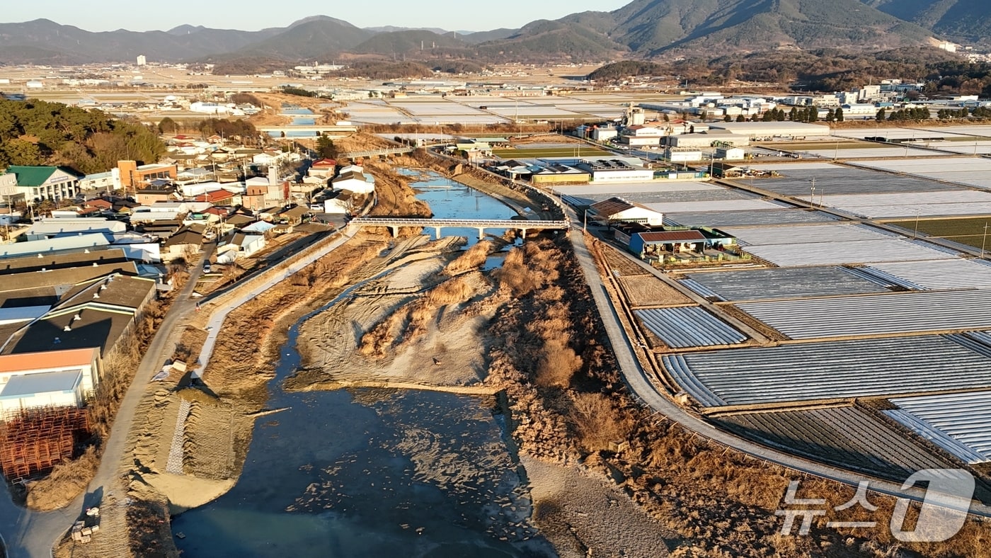 창녕 토평천 수변 둘레길 조성사업.(창녕군 제공. 재판매 및 DB금지)