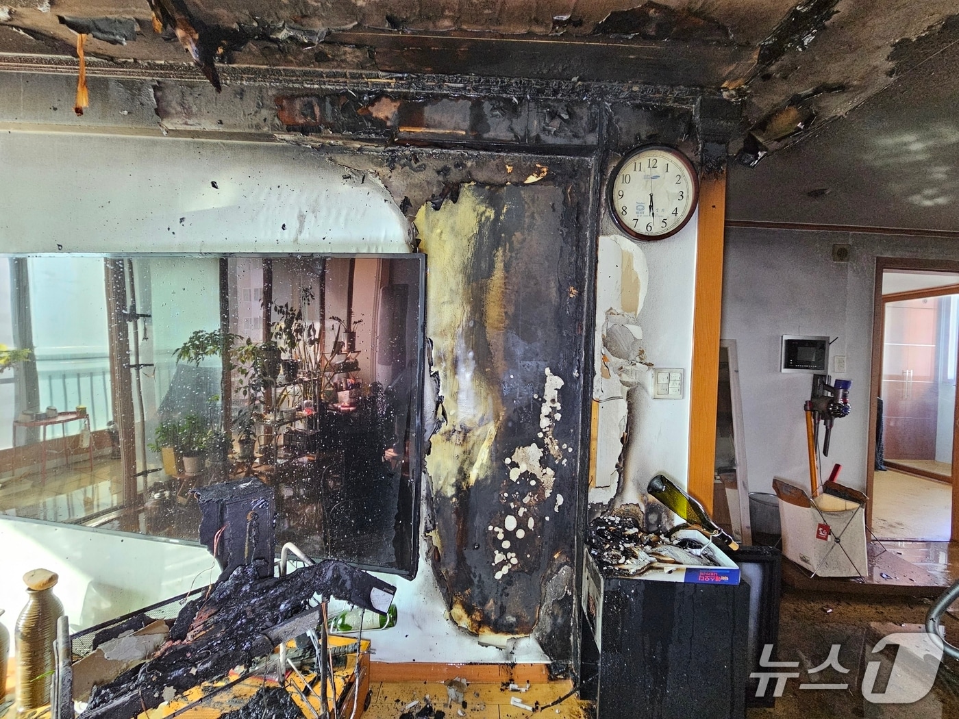 화재현장(경기 부천소방서 제공/뉴스1)