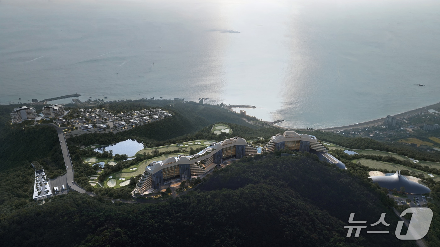 울산 웨일즈코브 울산관광단지 조감도(울산 북구 제공. 재판매 및 DB금지)/뉴스1