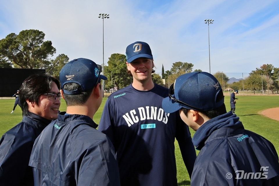 NC 새 외국인 투수 커티스 테일러.(NC 다이노스 제공)