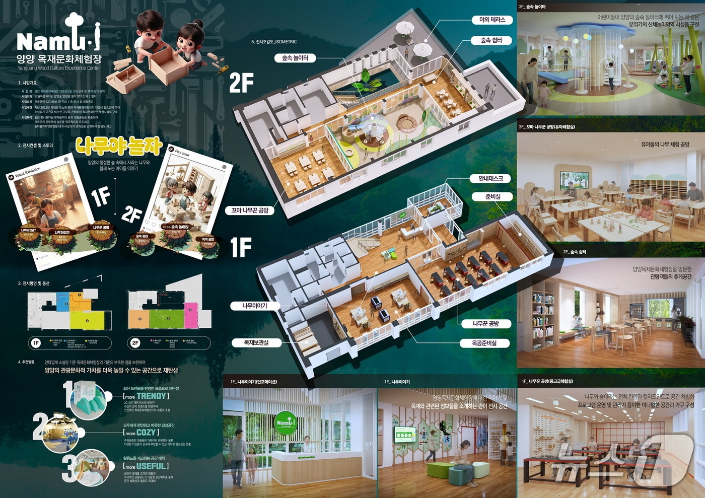 양양군 목재문화체험장 내부 안내도.(양양군 제공, 재판매 및 DB 금지) 2026.1.28/뉴스1