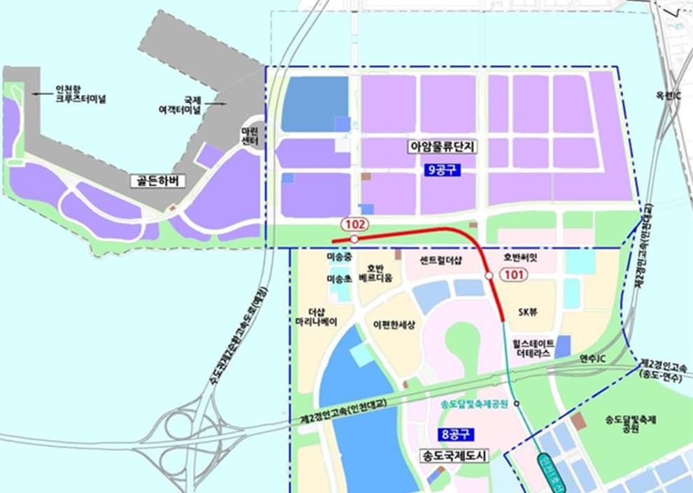 노선도 (인천시 제공.재판매 및 DB금지)