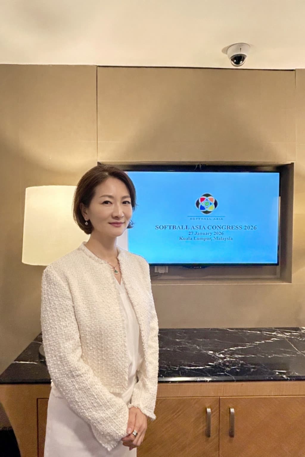 김은영 대한야구소프트볼협회 부회장이 아시아소프트볼연맹 부회장 연임에 성공했다. (대한야구소프트볼협회 제공)