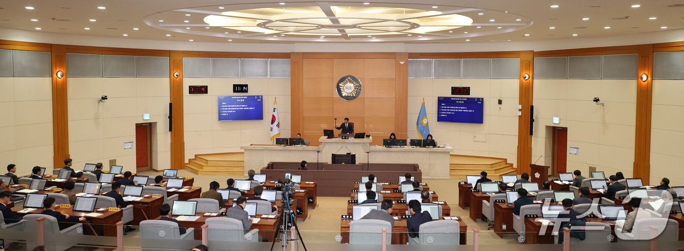 경북 포항시의회가 29일 제328회 임시회를 열고 9일간의 활동에 들어갔다.(포항시의회 제공, 재판매 및 DB금지) 2026.1.29/뉴스1