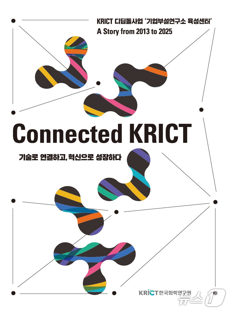 '커넥티드 KRICT 기술로 연결하고 혁신으로 성장하다' 표지(화학연 제공) /뉴스1