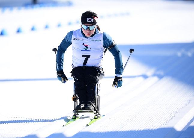 장애인 노르딕스키 간판 김윤지. (대한장애인체육회 제공)