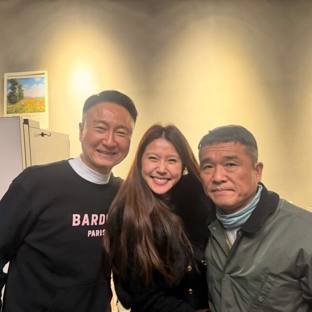 주영훈 이윤미 김건모/인스타그램 캡처