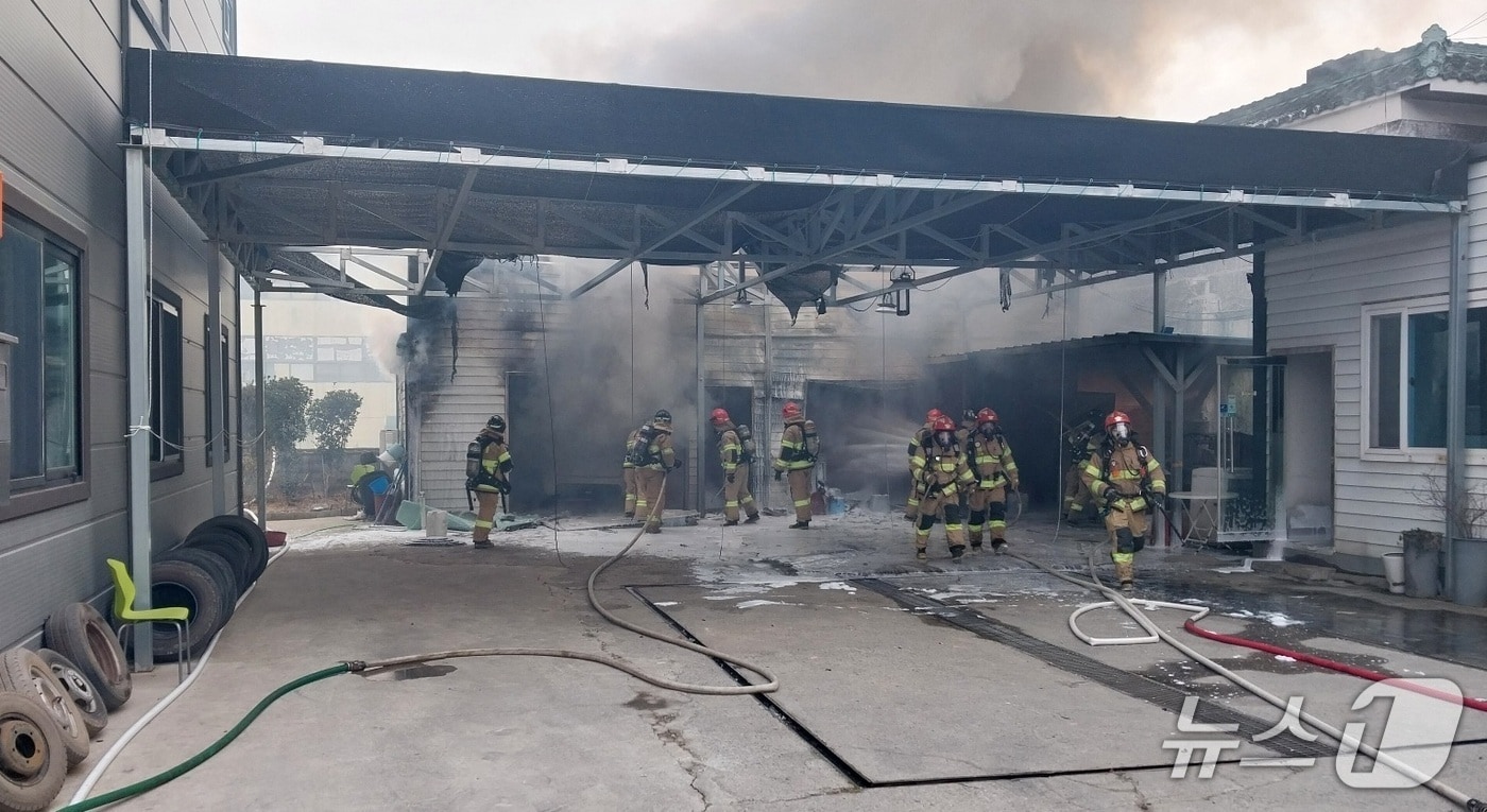 화재 현장(독자 제공. 재판매 및 DB금지).