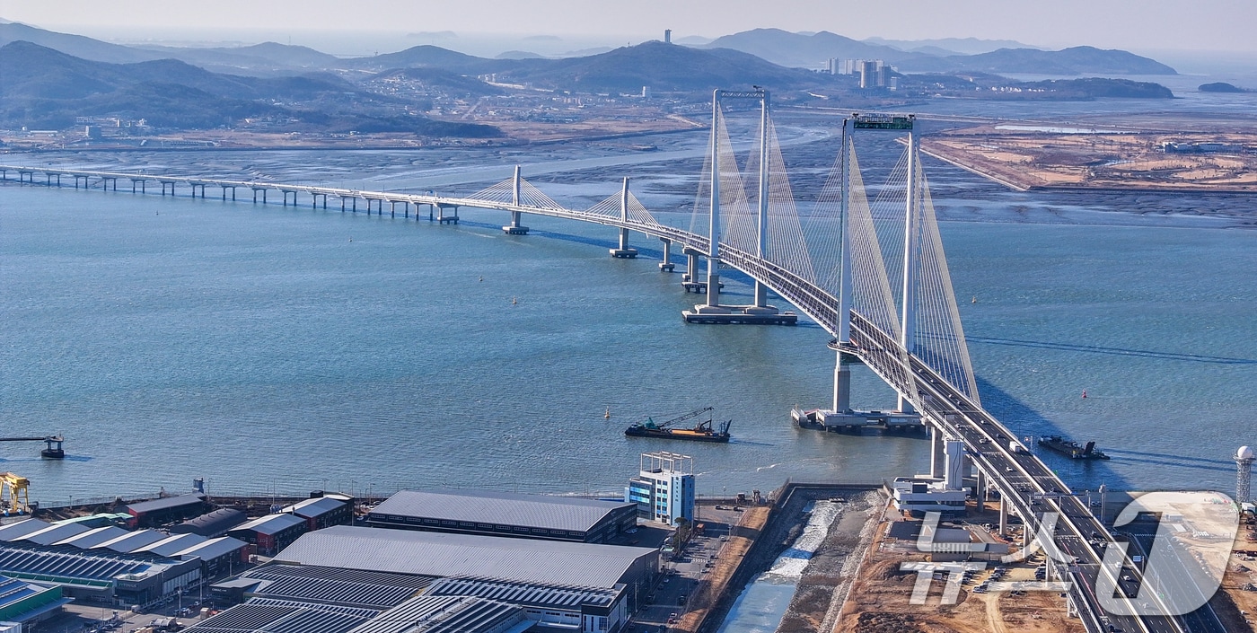 지난 5일 개통된 인천 제3연륙교 2026.1.5/뉴스1 ⓒ News1 이호윤 기자