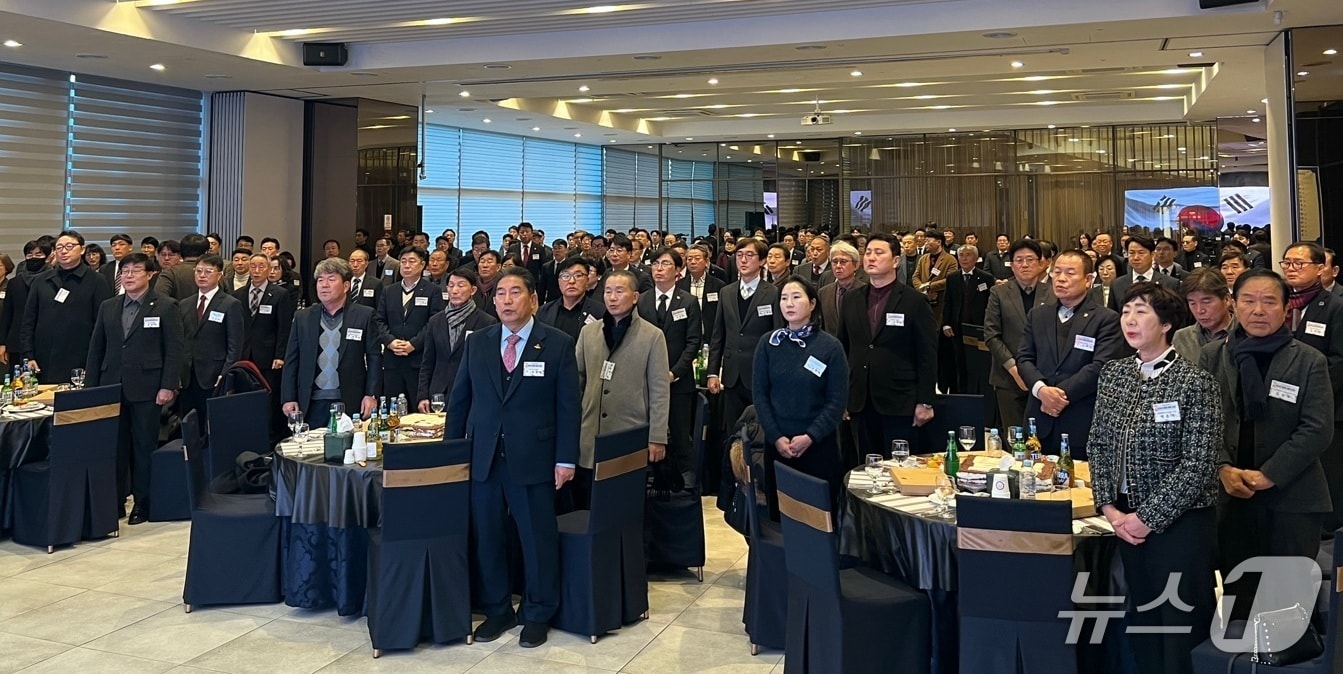 진주상공회의소가 5일 '2026 경제계 새해 인사회'를 개최하고 있다.(진주상의 제공. 재판매 및 DB금지). 2026.1.5