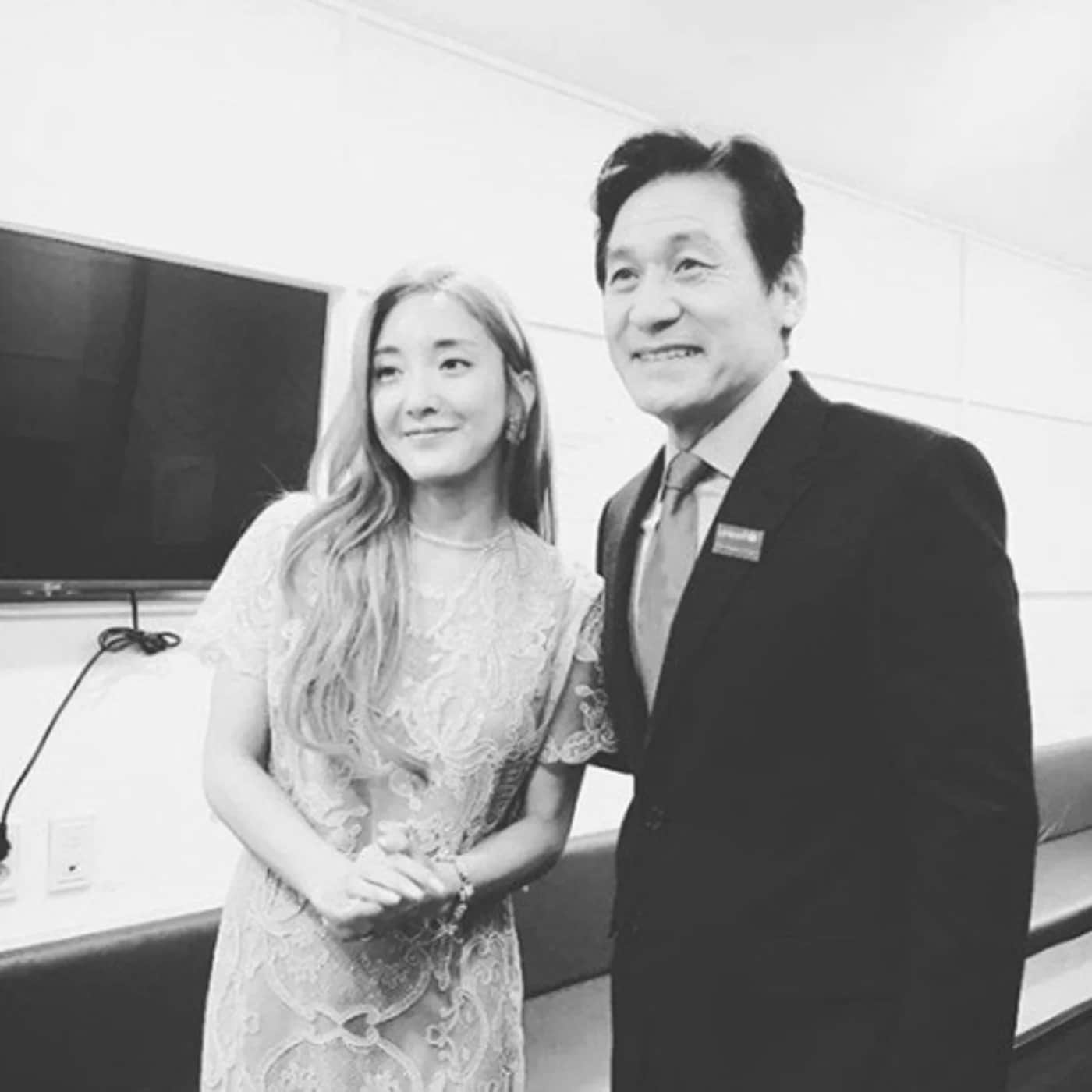 바다와 안성기(바다 SNS)