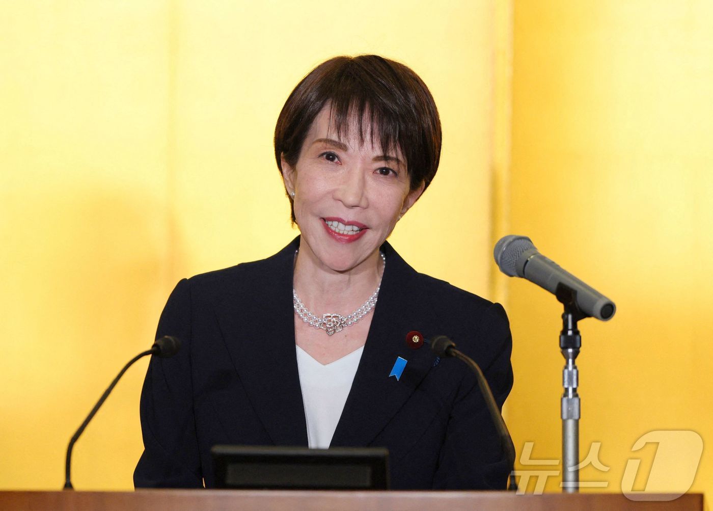 다카이치 사나에 일본 총리가 2026년 1월 5일 미에현 이세에서 열린 신년 기자회견에 참석했다. 2026.01.05. ⓒ AFP=뉴스1