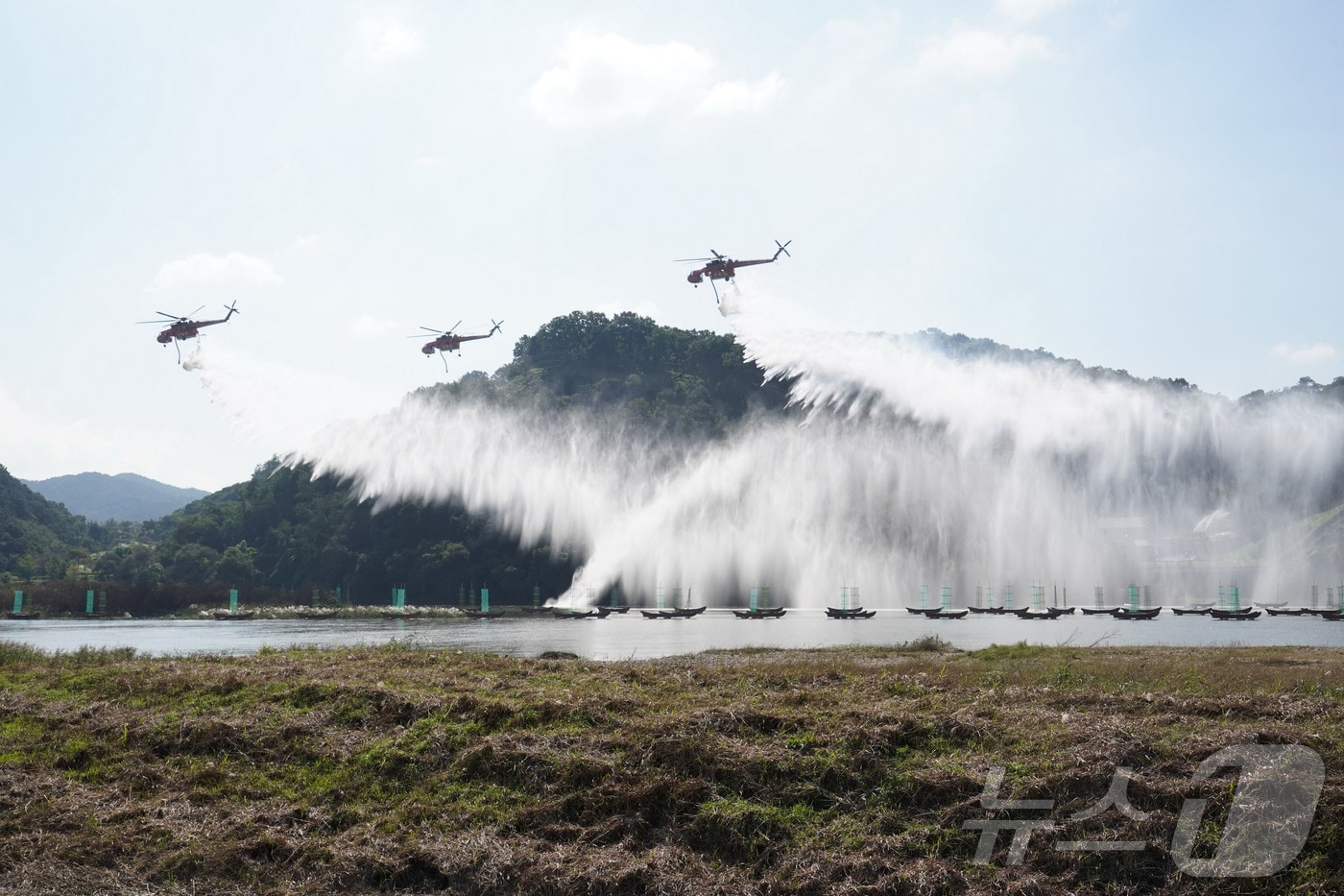  산불진화헬기가 훈련 중인 모습. (산림청 제공. 재판매 및 DB 금지) 2026.1.6/뉴스1