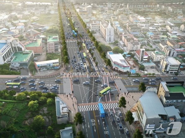 가련광장 교차로 조감도./뉴스1