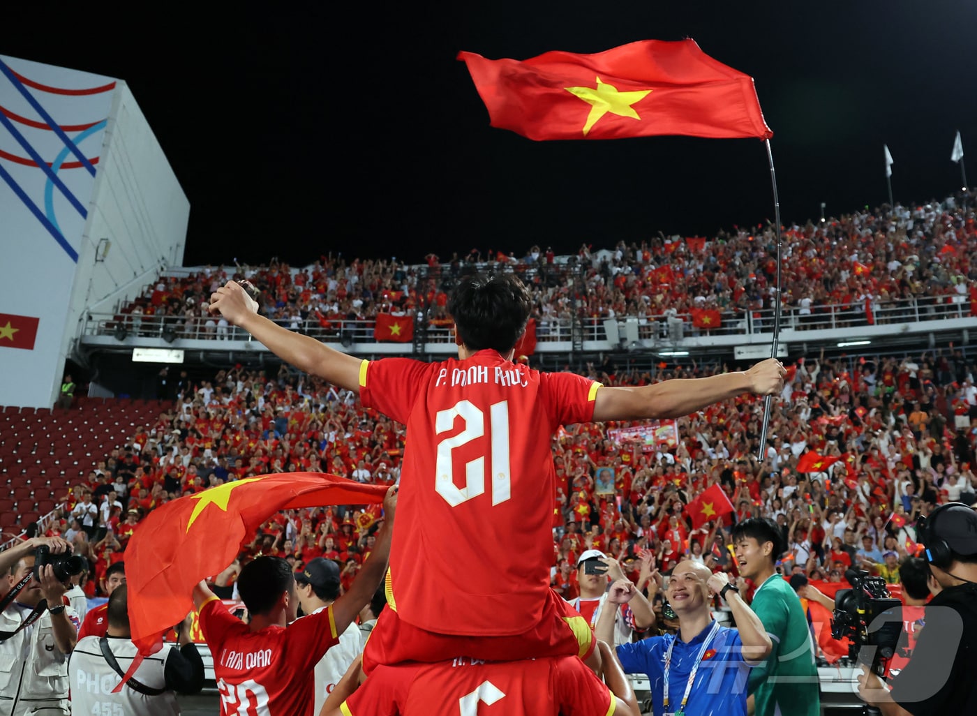 U23 대표팀 경기 장면