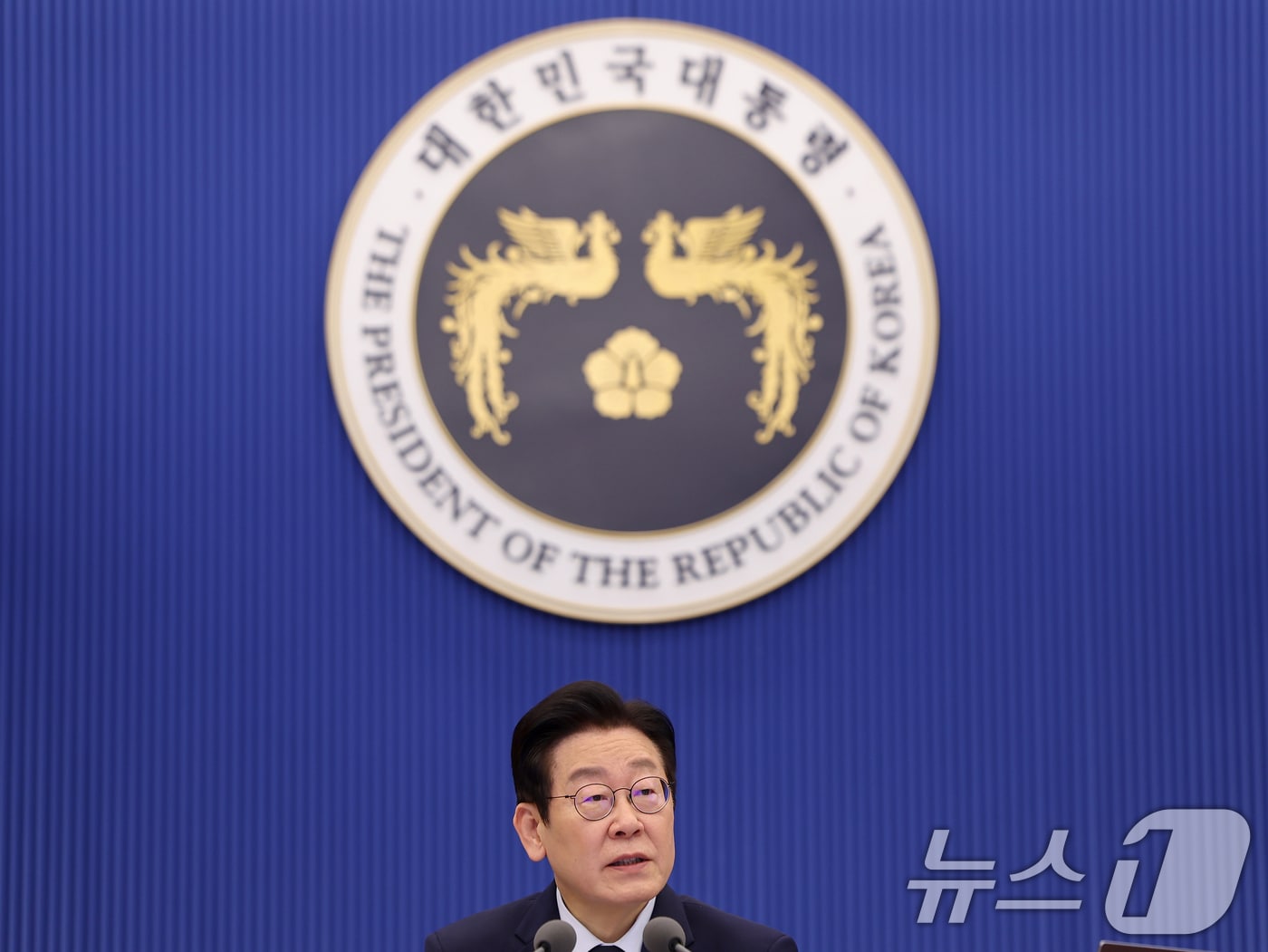 이재명 대통령이 지난 8일 청와대에서 열린 수석보좌관회의에서 발언하고 있다. (청와대통신사진기자단) 2026.1.8/뉴스1 ⓒ News1 이재명 기자