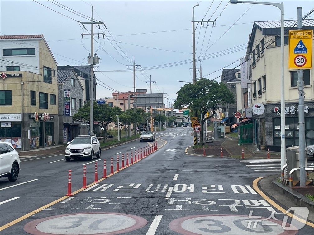 제주시 함덕 4구 골목형상점가.(제주시 제공. 재판매 및 DB 금지)