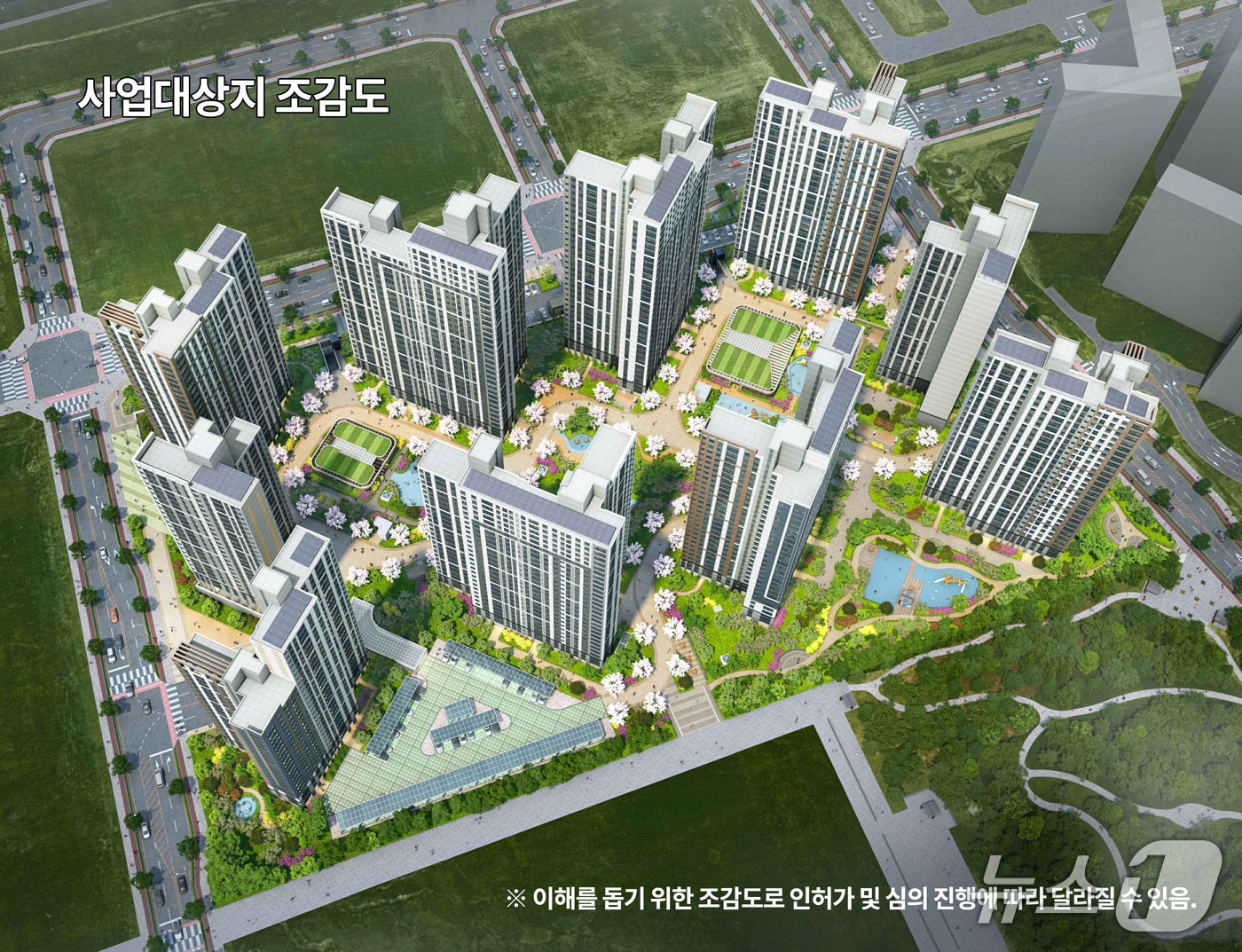 경북도청 신도시 2단계 공동주택 사업계획 32층, 10개 동 1150세대 사업계획 조감도(예천군 제공. 재판매 및 DB 금지)2026.1.9/뉴스1