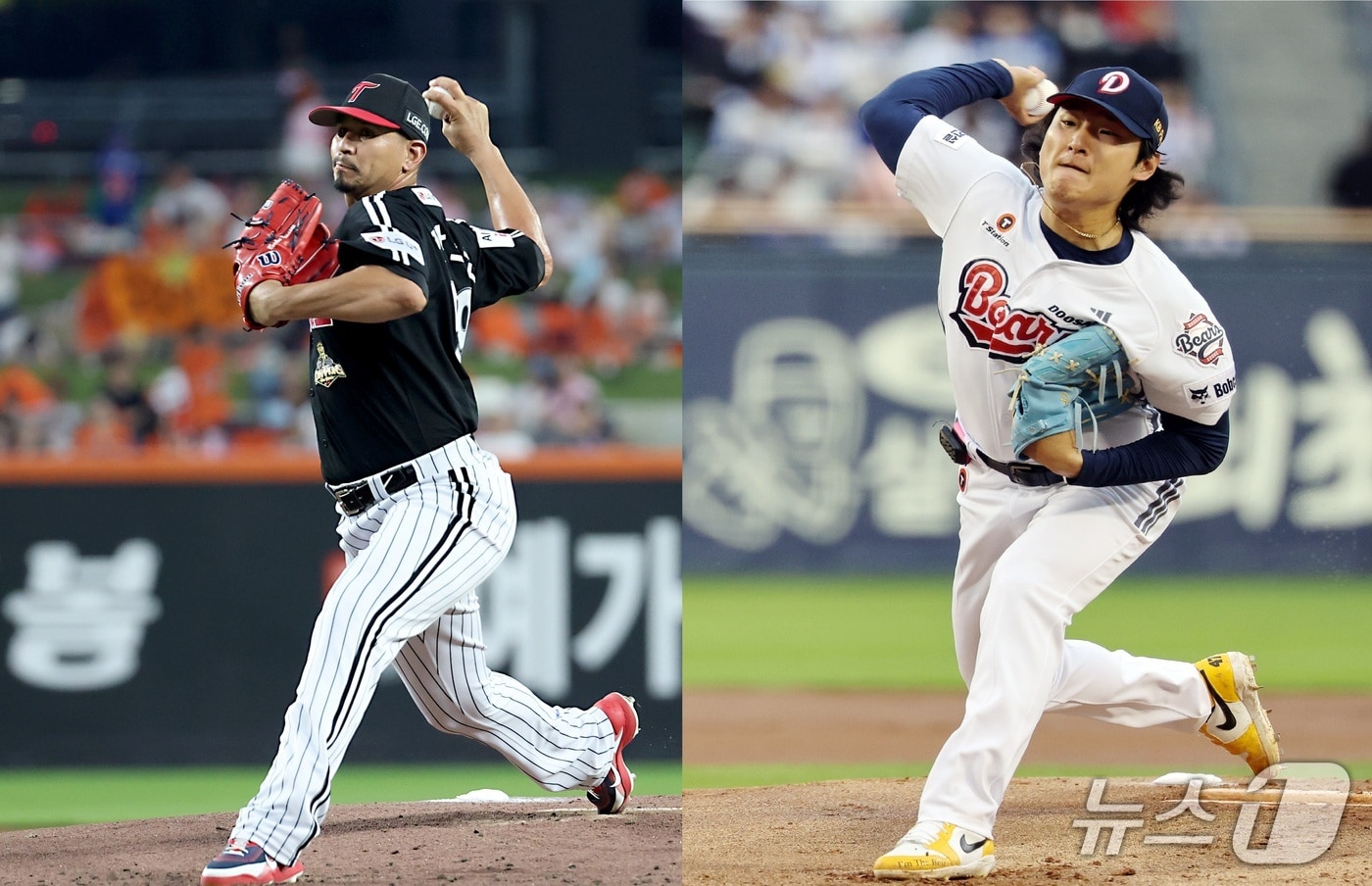 LG 카라스코 vs 두산 곽빈…와일드카드 1차전 선발 대결