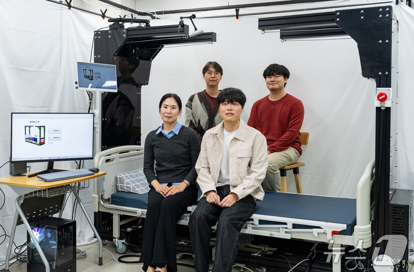 침대에서 재활 가능…GIST, 맞춤형 침상 재활로봇 개발