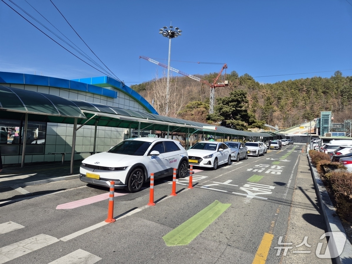 오는 6일부터 밀양지역 택시 부제가 전면 해제된다. 사진은 밀양 택시.(밀양시 제공. 재판매 및 DB 금지)