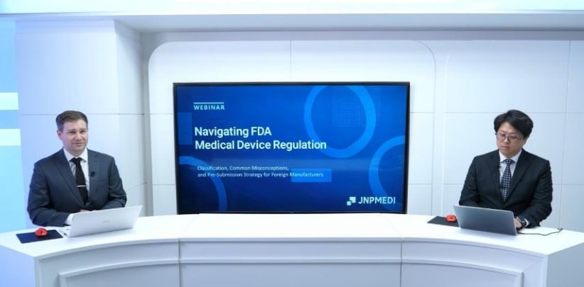 제이앤피메디, FDA 의료기기 인허가 전략 웨비나 성료 - 뉴스 썸네일 이미지
