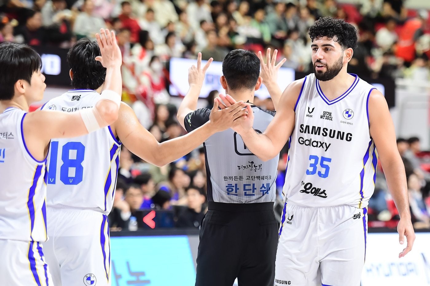 서울 삼성, 개막 7연승으로 구단 신기록…SK는 LG 제압, 소노는 KCC 꺾고 3연승