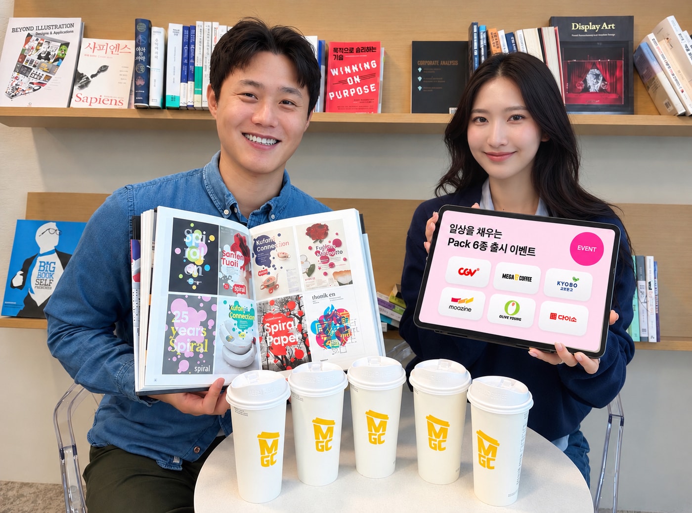 LGU+, eBook·디지털 매거진 구독팩 출시…커피·영화 혜택도