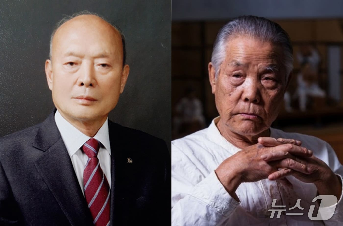 '2026년 나주시민의 상' 수상자로 선정된 서정윤 전 대한노인회 나주시지회장(왼쪽)과 김춘식 국가무형유산 소반장 보유자. /뉴스1