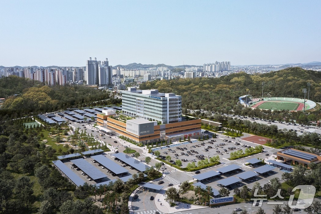 군산전북대병원 건립, 20% 공정률 달성…2028년 10월 개원 목표